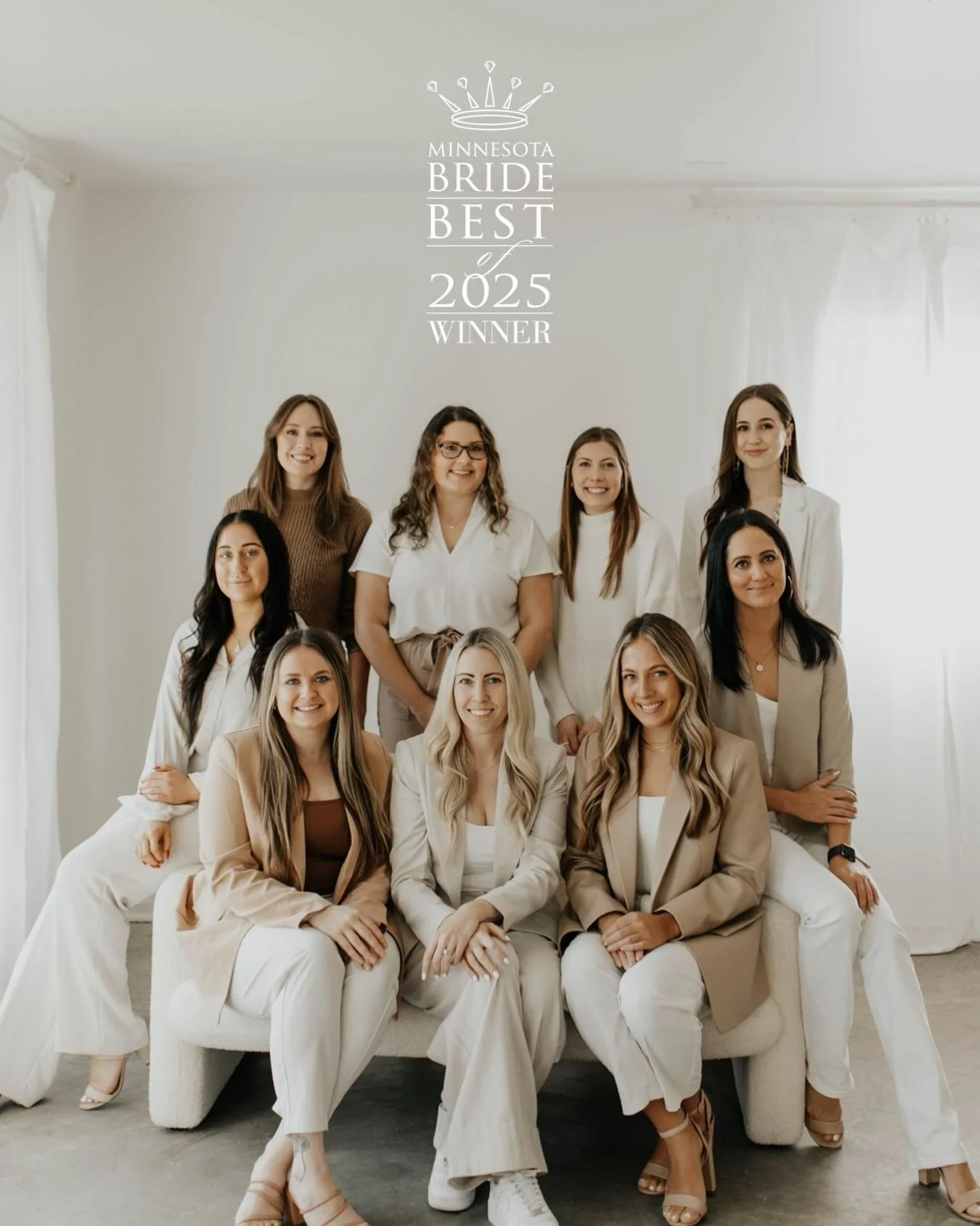 Being named Minnesota Bride&rsquo;s Best Wedding Planner 2025 was such an honor this year. As we wrap up the year, this moment definitely deserved a place on the grid 🤍✨
