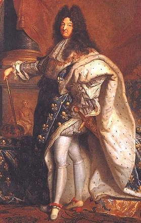 XIV. Lajos, Hyacinthe Rigaud festménye, 1701