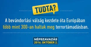 Népszavazási plakát és ellenplakát