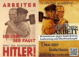 A német munka napja. Együtt a kapitalizmus, a kizsákmányolás és az idegenuralom ellen