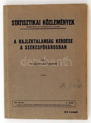 Schuler Dezső a budapesti hajléktalanságról