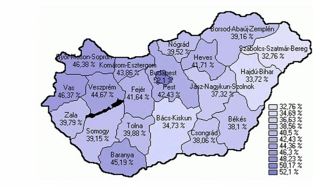 A csatlakozást az Európai Unióhoz a választásra jogosultaknak csak a 38 százaléka szavazta meg