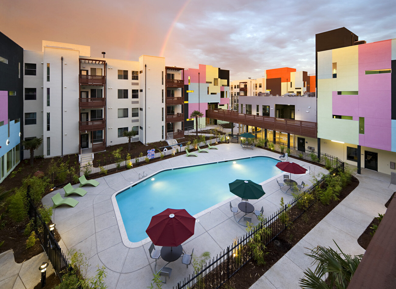 Paseo Senter at Coyote Creek, San Jose 
