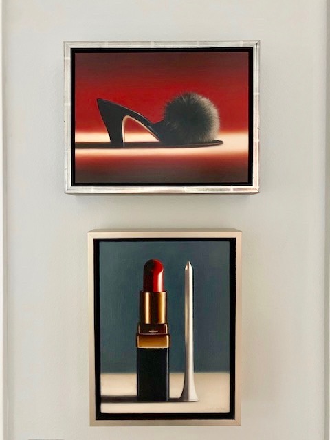 “Femme Fatale” and “Portrait of a Marriage” in a Sonoma, California home.