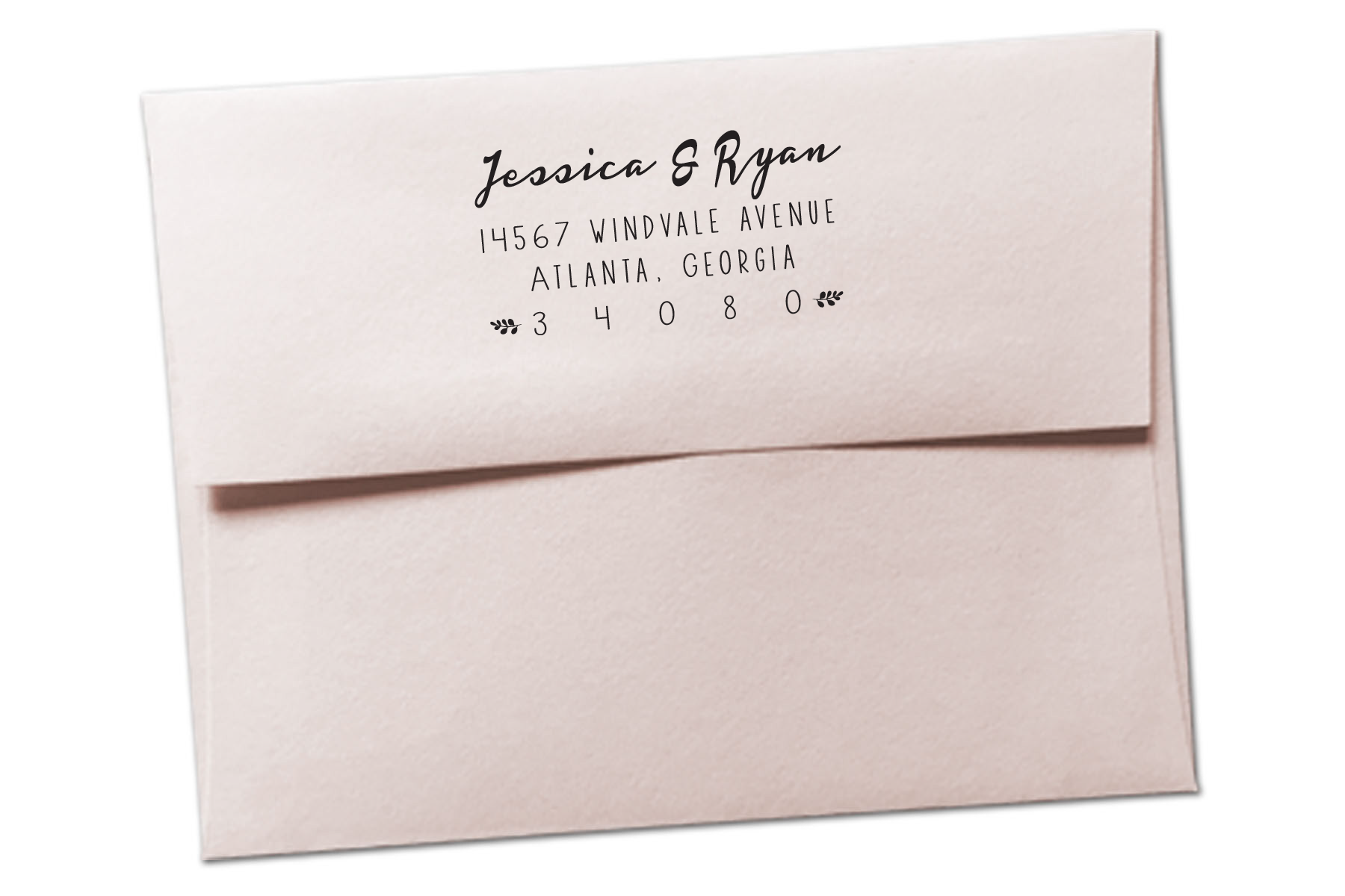 Classy Simple Address Stamp on Envelope.png