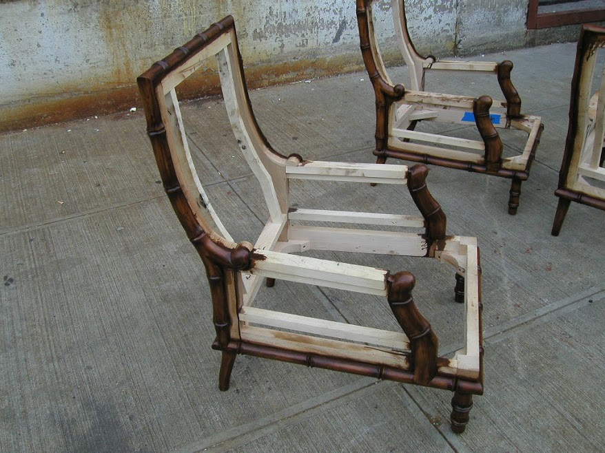 bamboo style chair frame.JPG