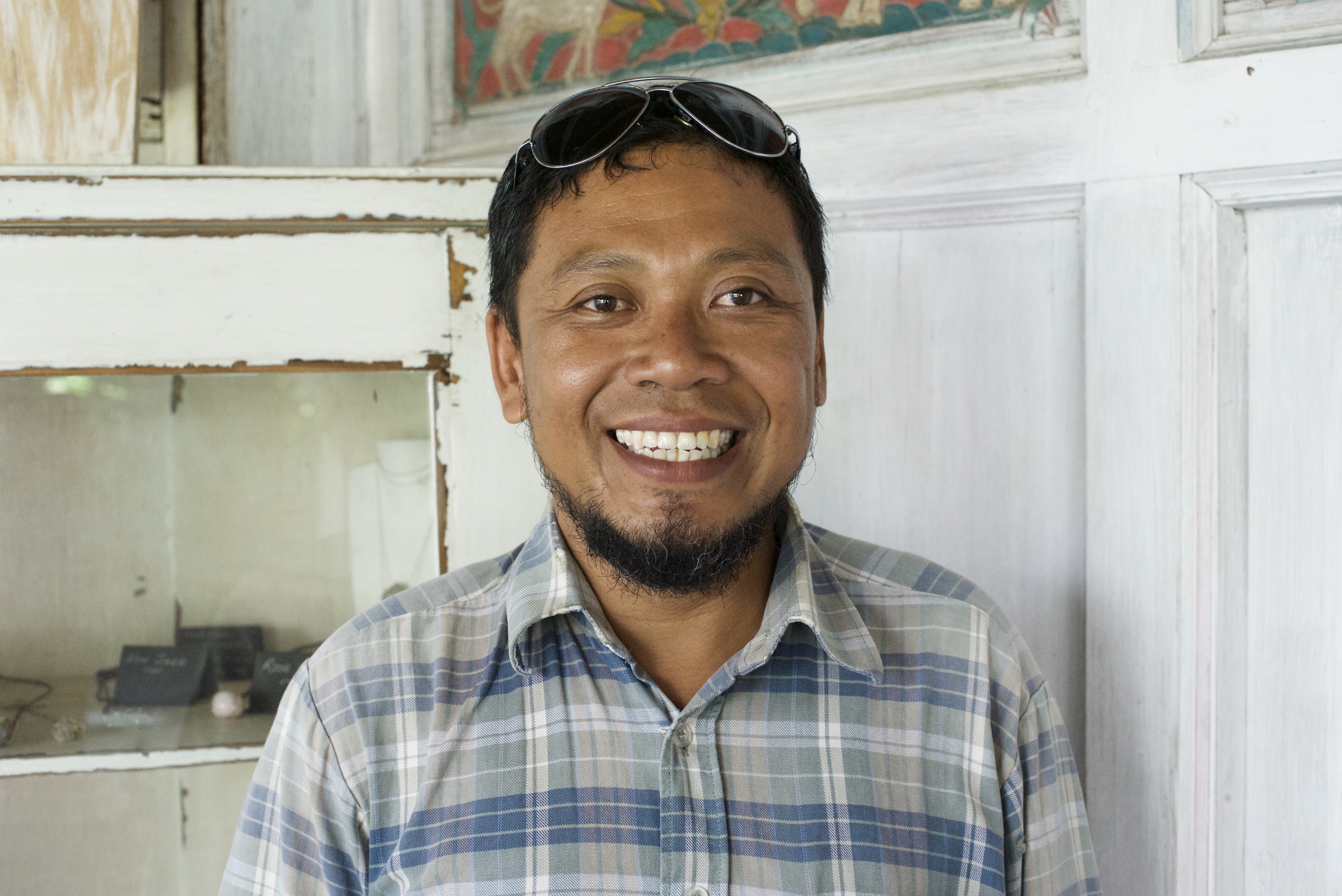Meet Gede, The Pineapple House Villa manager. This man was the epitome of gentleness. Always bowing his head when he would shake your hand, his smile was infectious. He would greet you as if you were the only one in the room. Though my interactions were limited with him, he left an indelible imprint on me.