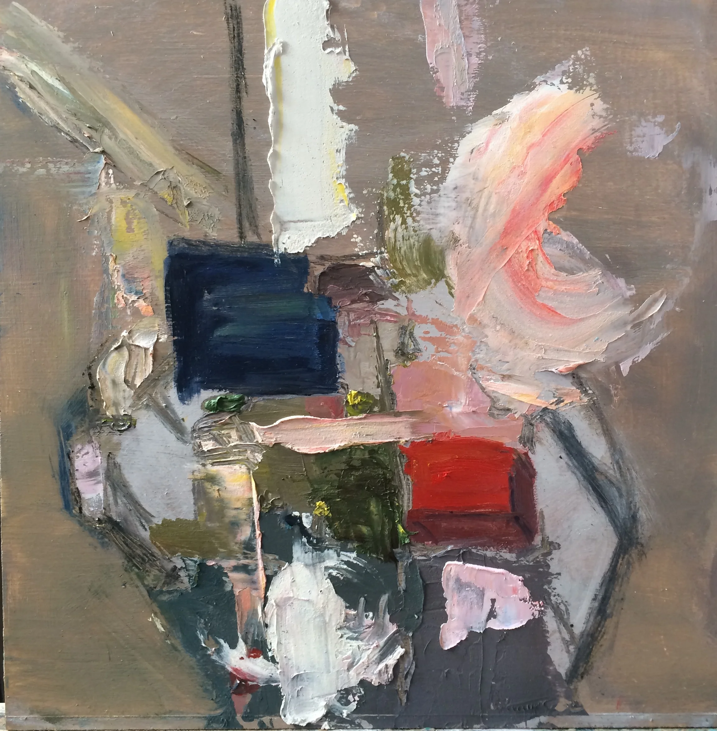 Interval Spell. Oil & Mixed Media on Panel. 2017