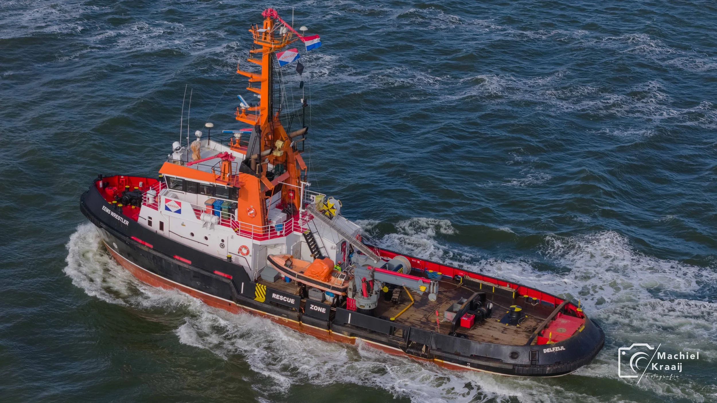 Eems Wrestler richting zee 01-03-2026