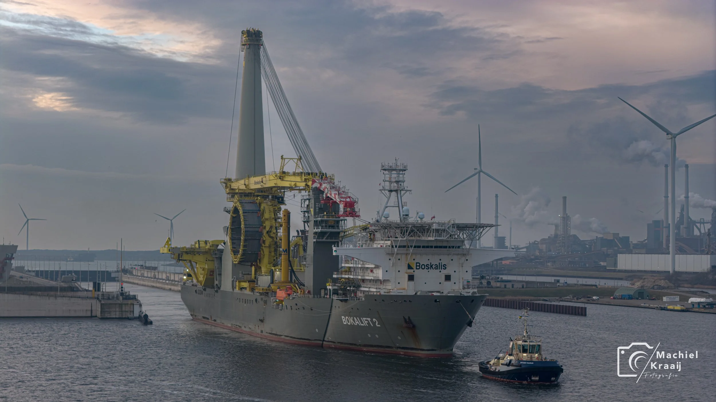 Bokalift 2 uit de Zeesluis 23-01-2026