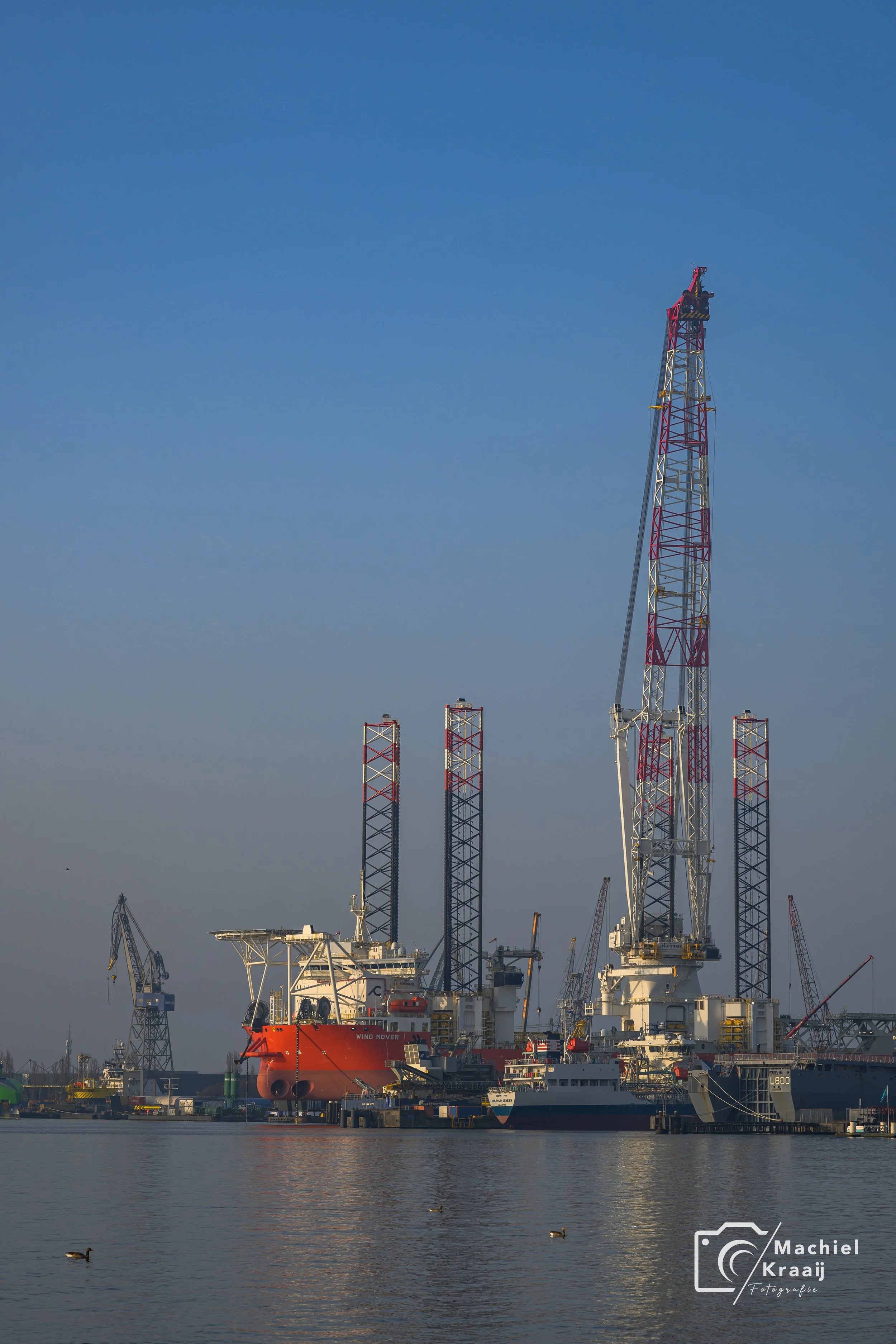 Wind Mover bij Damen Ship Repair Amsterdam.
08-03-2026
