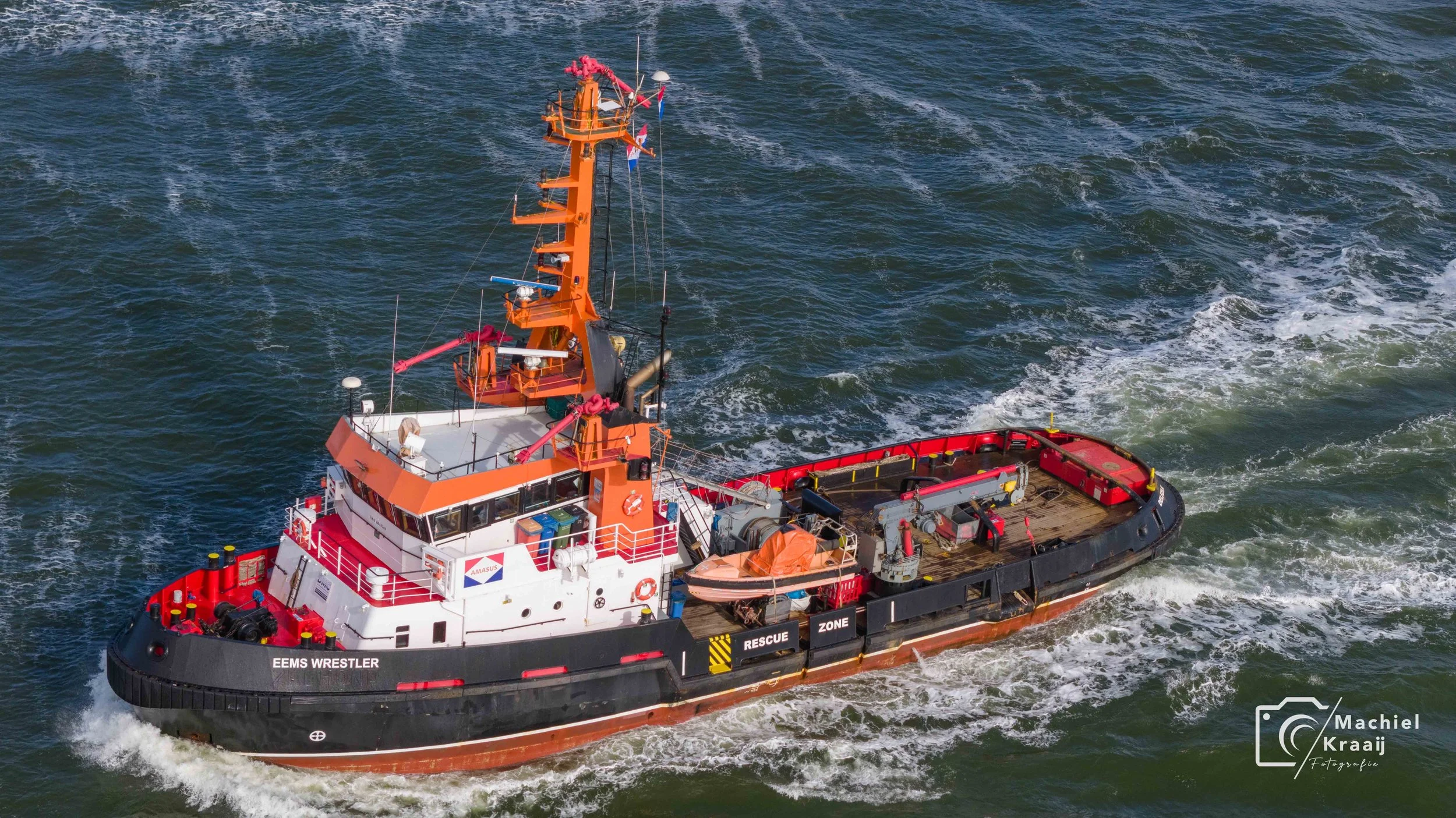 Eems Wrestler richting zee 01-03-2026