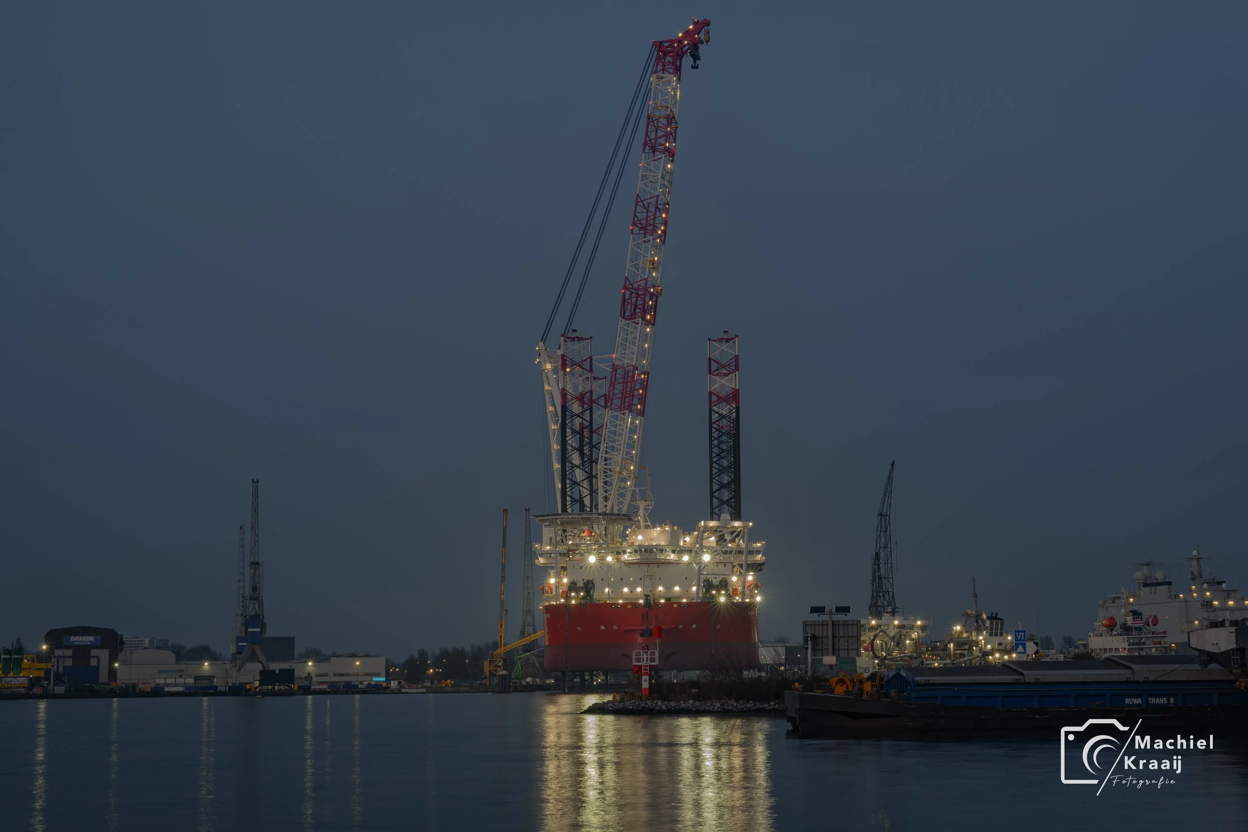 Wind Mover bij Damen Ship Repair Amsterdam.
08-03-2026