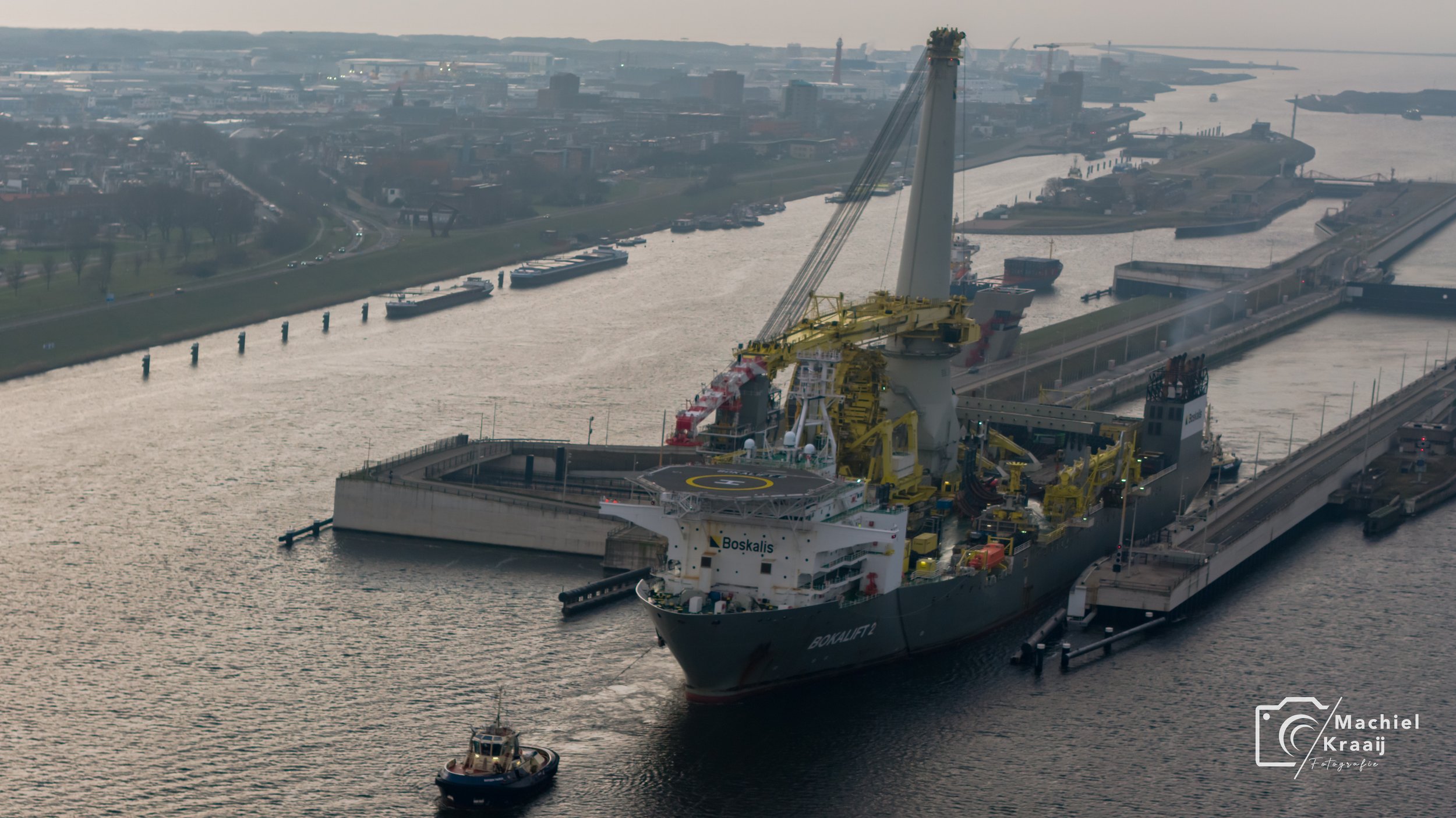 Bokalift 2 uit de Zeesluis 23-01-2026