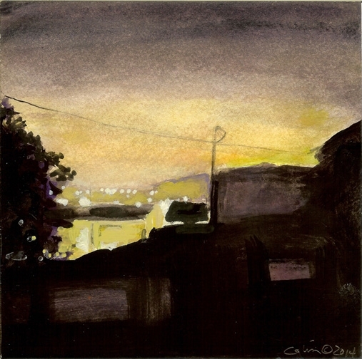 Night, Toward Figueroa