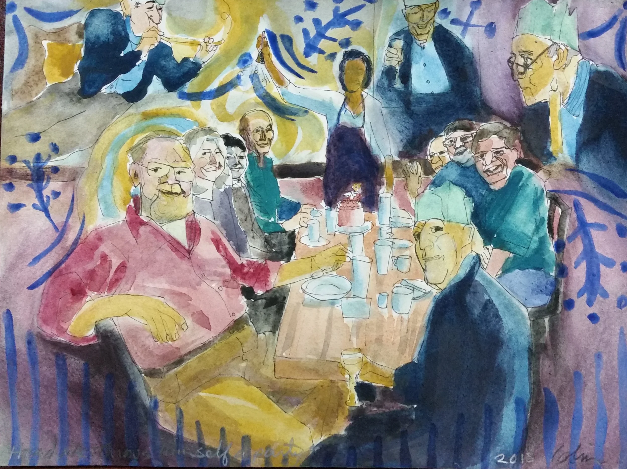 Hendrik Throws Himself a Party