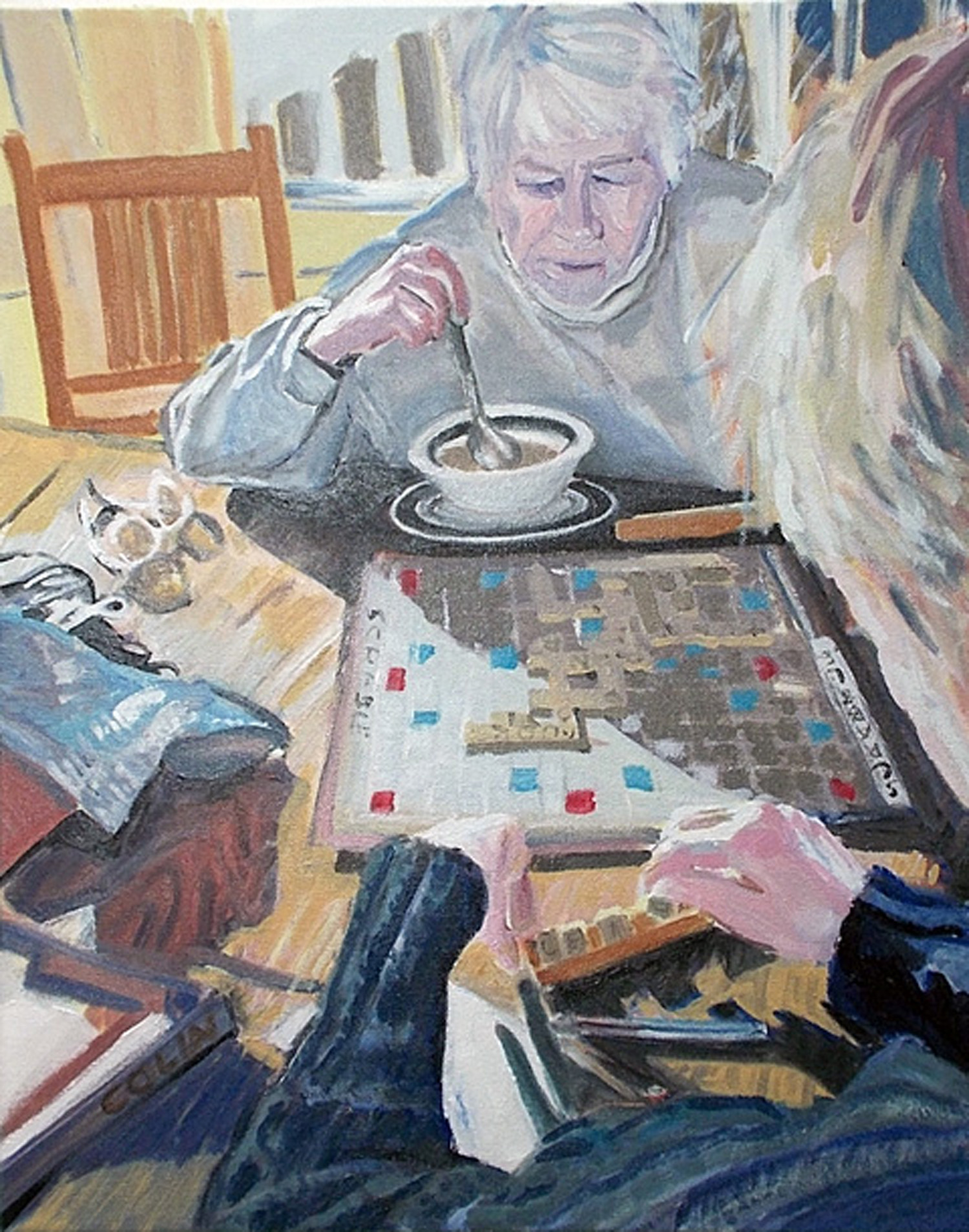 The Scrabble Players