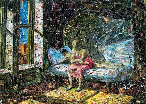 VIK MUNIZ
Normal
0
false
false
false
EN-US
JA
X-NONE
/* Style Definitions */
table.MsoNormalTable
{mso-style-name:"Table Normal";
mso-tstyle-rowband-size:0;
mso-tstyle-colband-size:0;
mso-style-noshow:yes;
mso-style-priority:99;
mso-style-parent:"";
mso-padding-alt:0in 5.4pt 0in 5.4pt;
mso-para-margin:0in;
mso-para-margin-bottom:.0001pt;
mso-pagination:widow-orphan;
font-size:12.0pt;
font-family:Cambria;
mso-ascii-font-family:Cambria;
mso-ascii-theme-font:minor-latin;
mso-hansi-font-family:Cambria;
mso-hansi-theme-font:minor-latin;}
Summer in the City, after Edward Hopper (Pictures of Magazines 2) , 2011 Digital C-print 40 x 57 inches Edition: 6