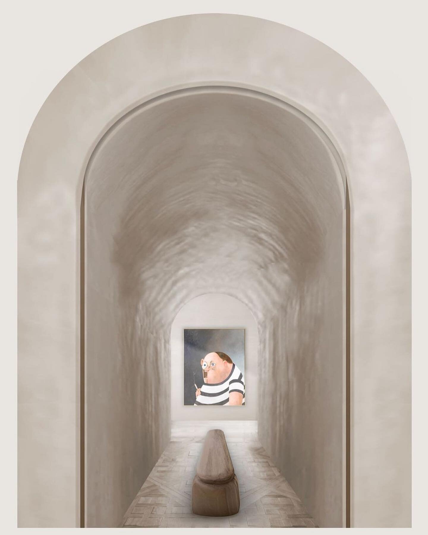 Tunnel Vision via @montanalabelle #softminimalism #contemporaryart