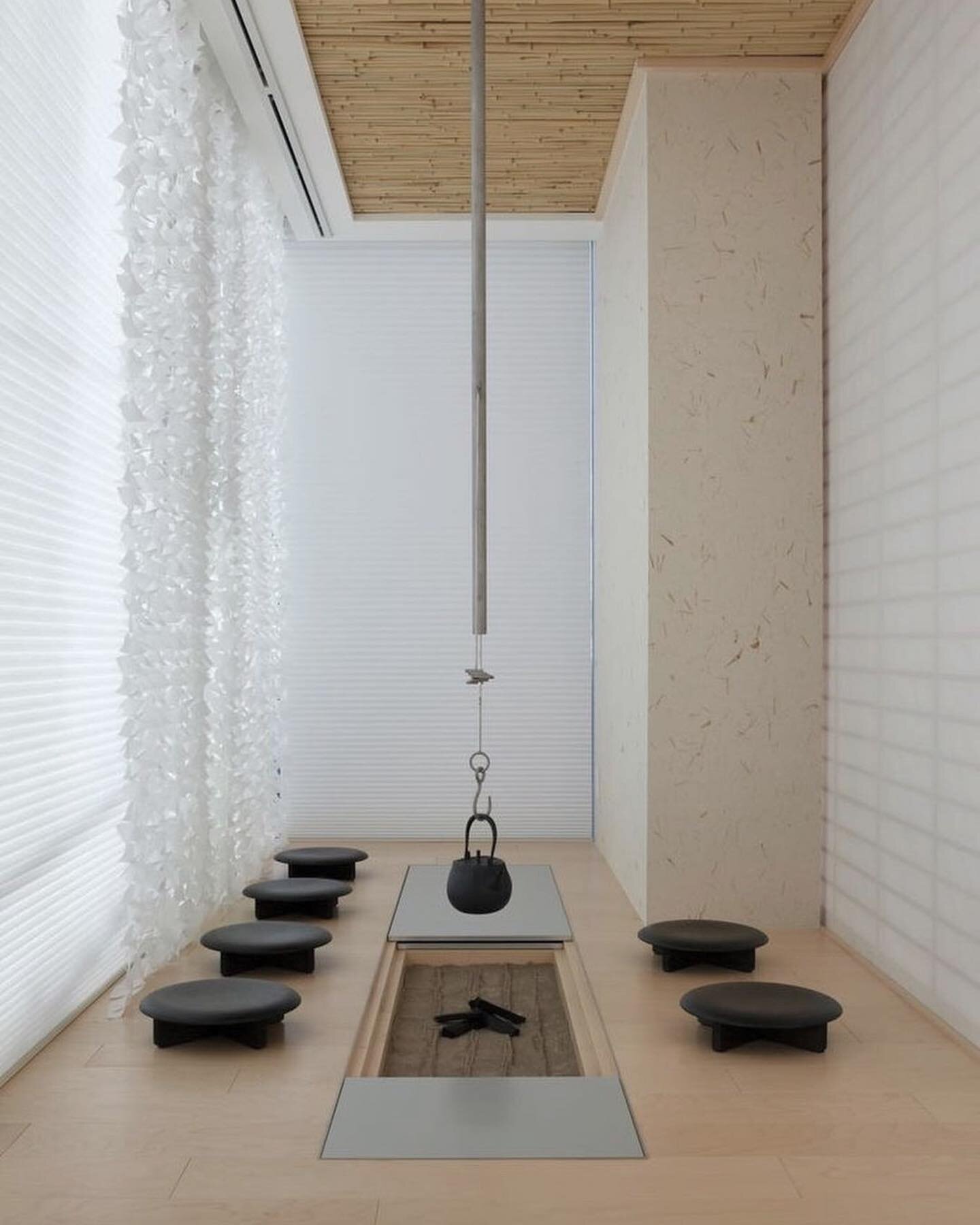 Tea house design via @le_cime  #teahouse #teaceremony