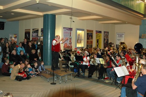 Anchorage Tuba Christmas conductor, Neal Haglund, directs Tuba Christmas favorites!