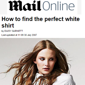 How to find the perfect white shirt.