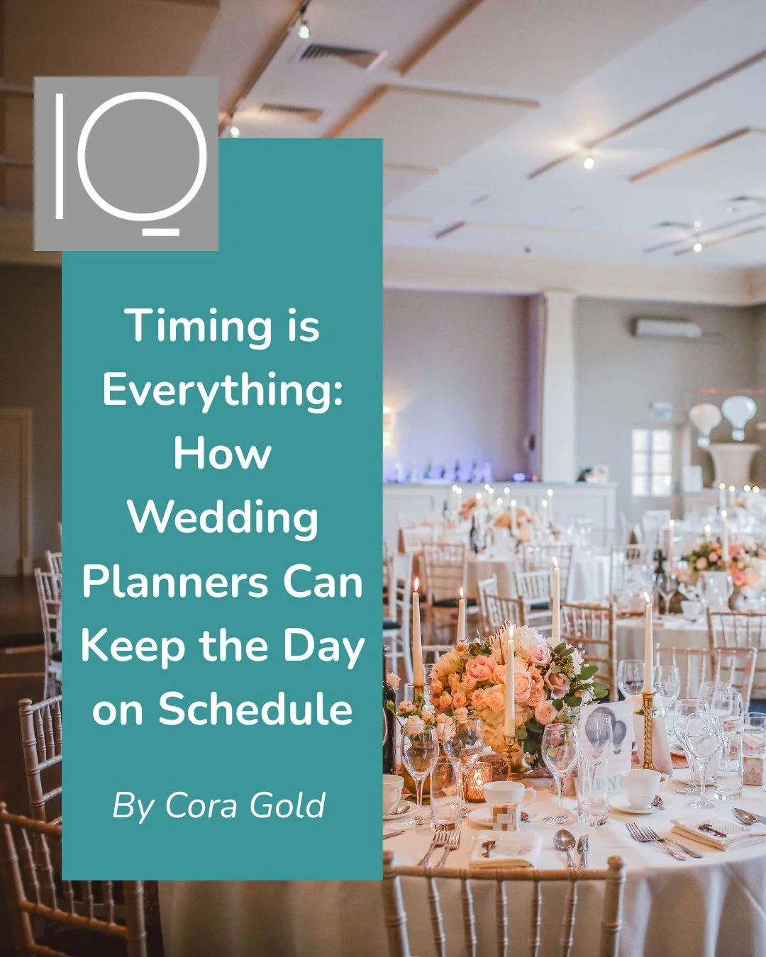 The best wedding planners know that a successful wedding day starts long before the first guest arrives 📋⁠
⁠
In her latest article for WeddingIQ, Cora Gold of Revivalist Magazine shares practical strategies for building stronger timelines, coordinat