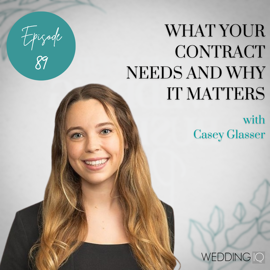 Episode 89 - What Your Contract Needs and Why It Matters with Casey Glasser 
