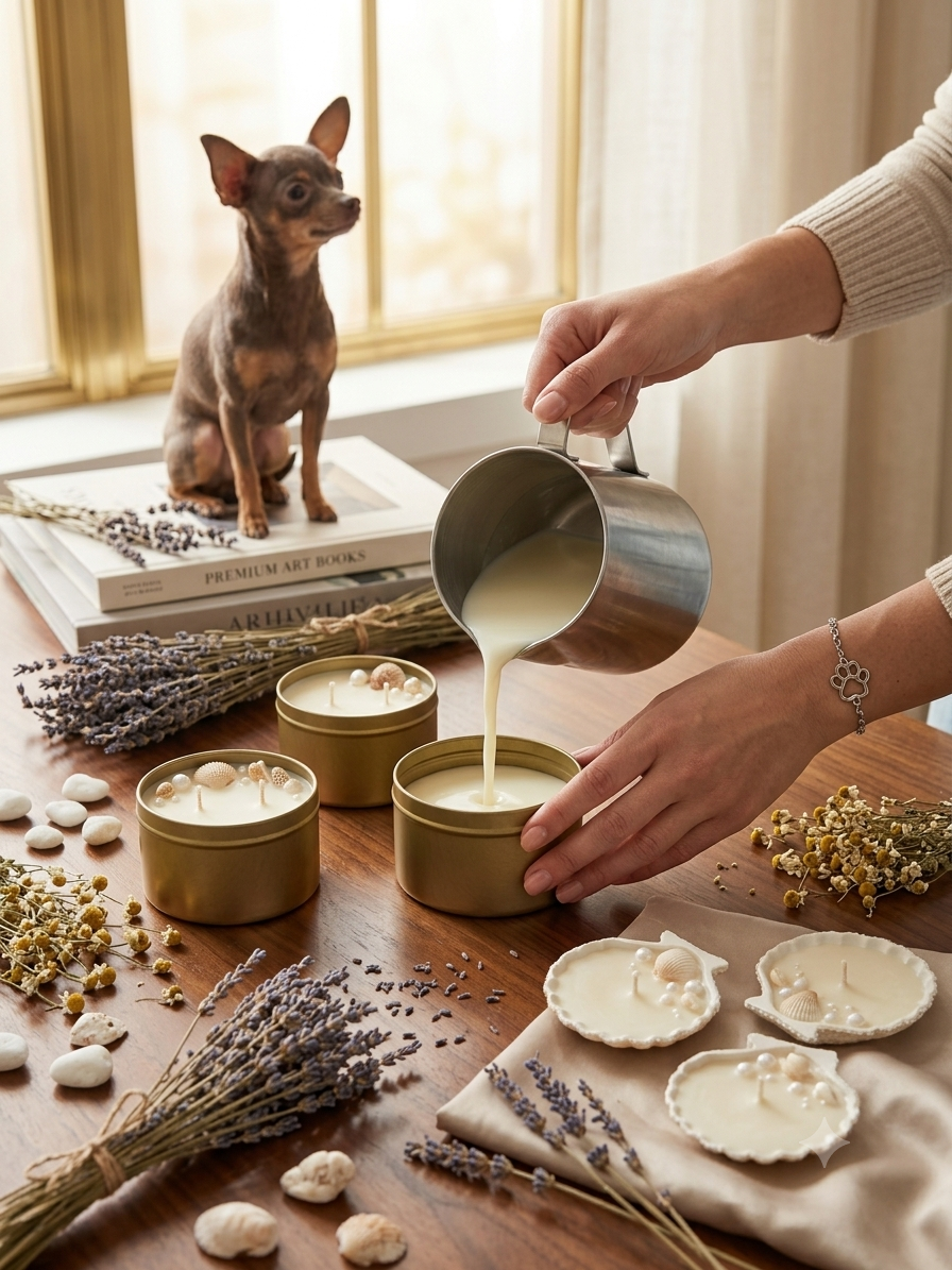 NYC Pet Odor Control Scented Candle-Making Workshop