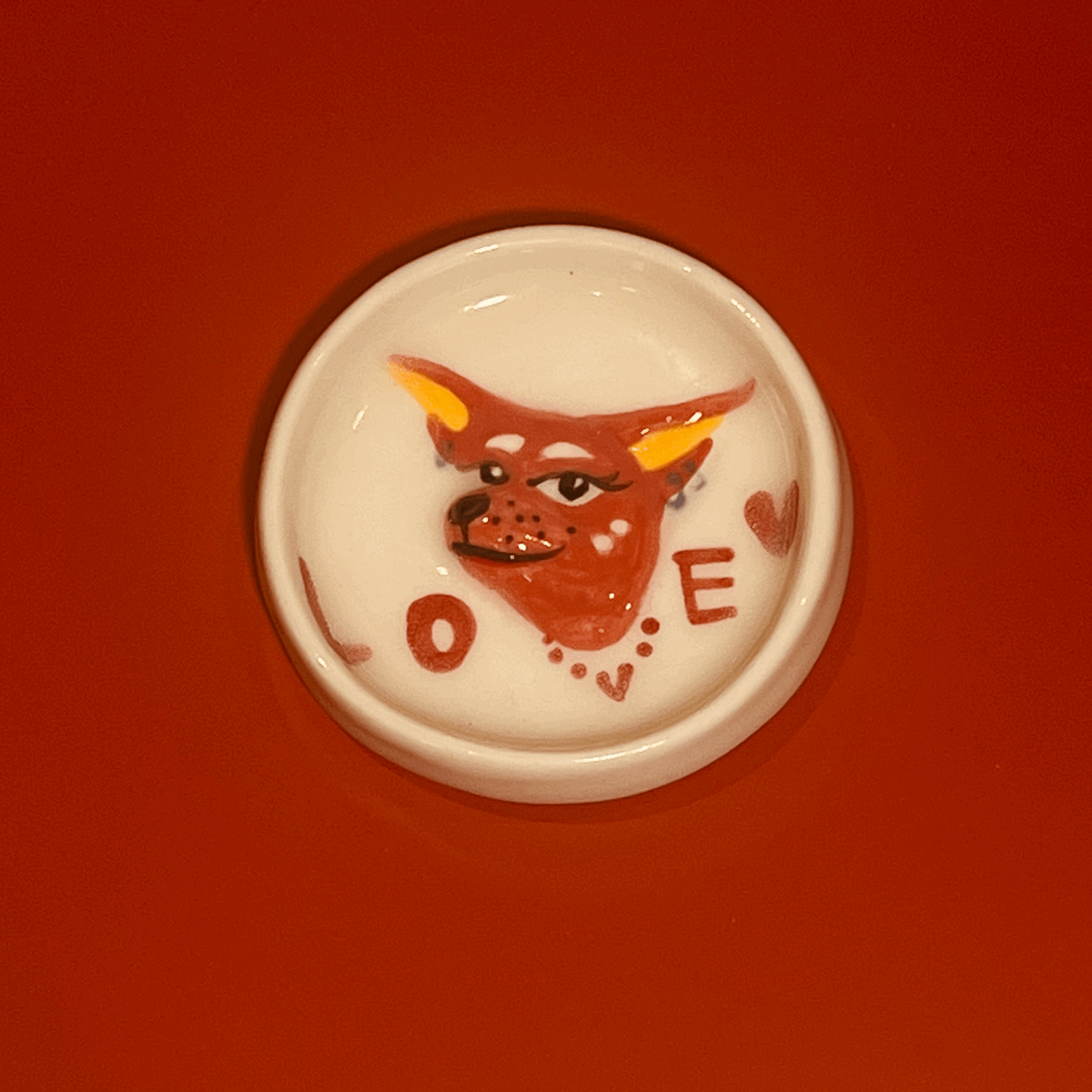 Pawtrait Mini Bowl (Love)