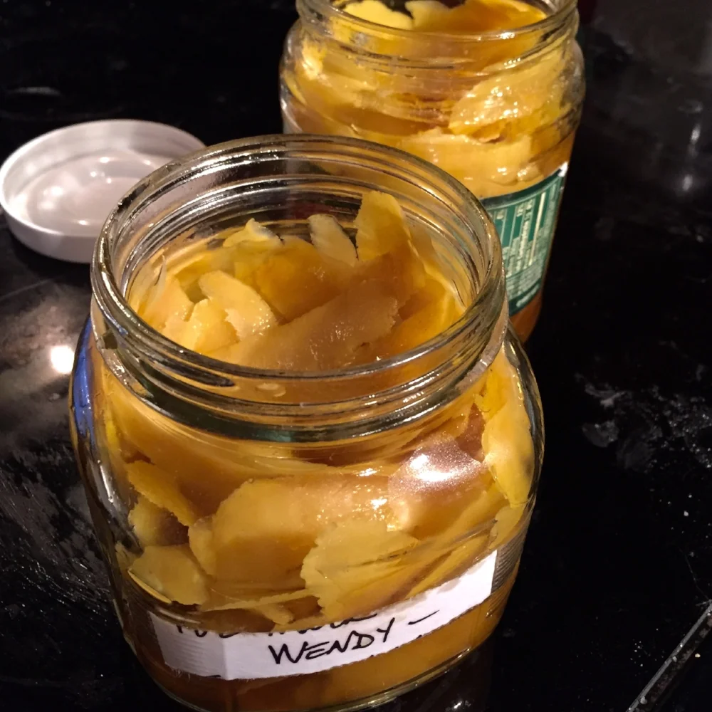 Candied Lemon Peels