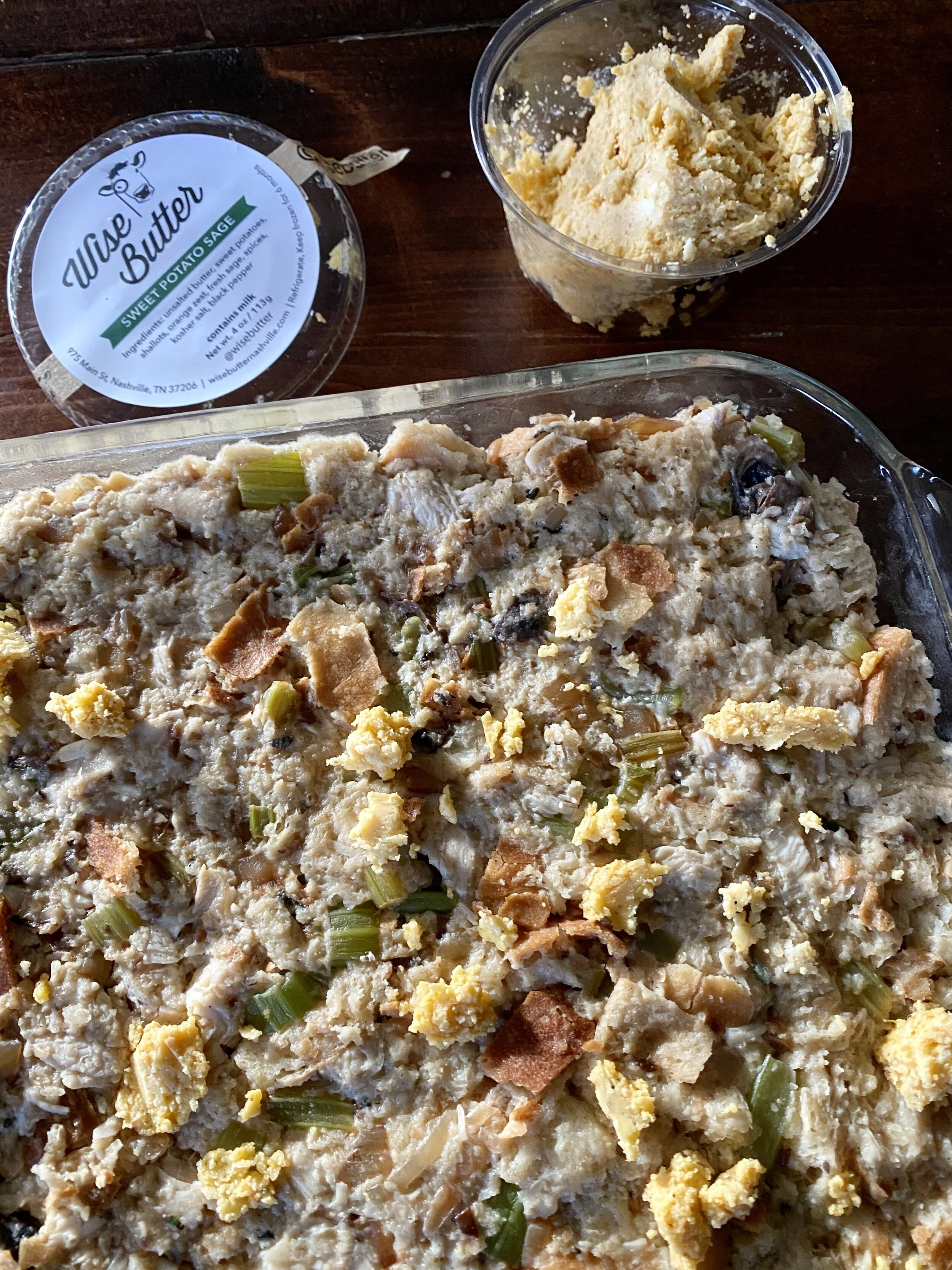 Sweet Potato Sage Dressing