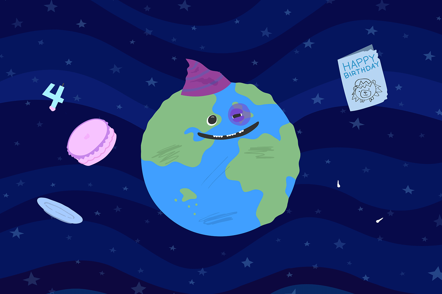 Hug the Universe 2.0 — It’s Our Birthday, and We’re Back