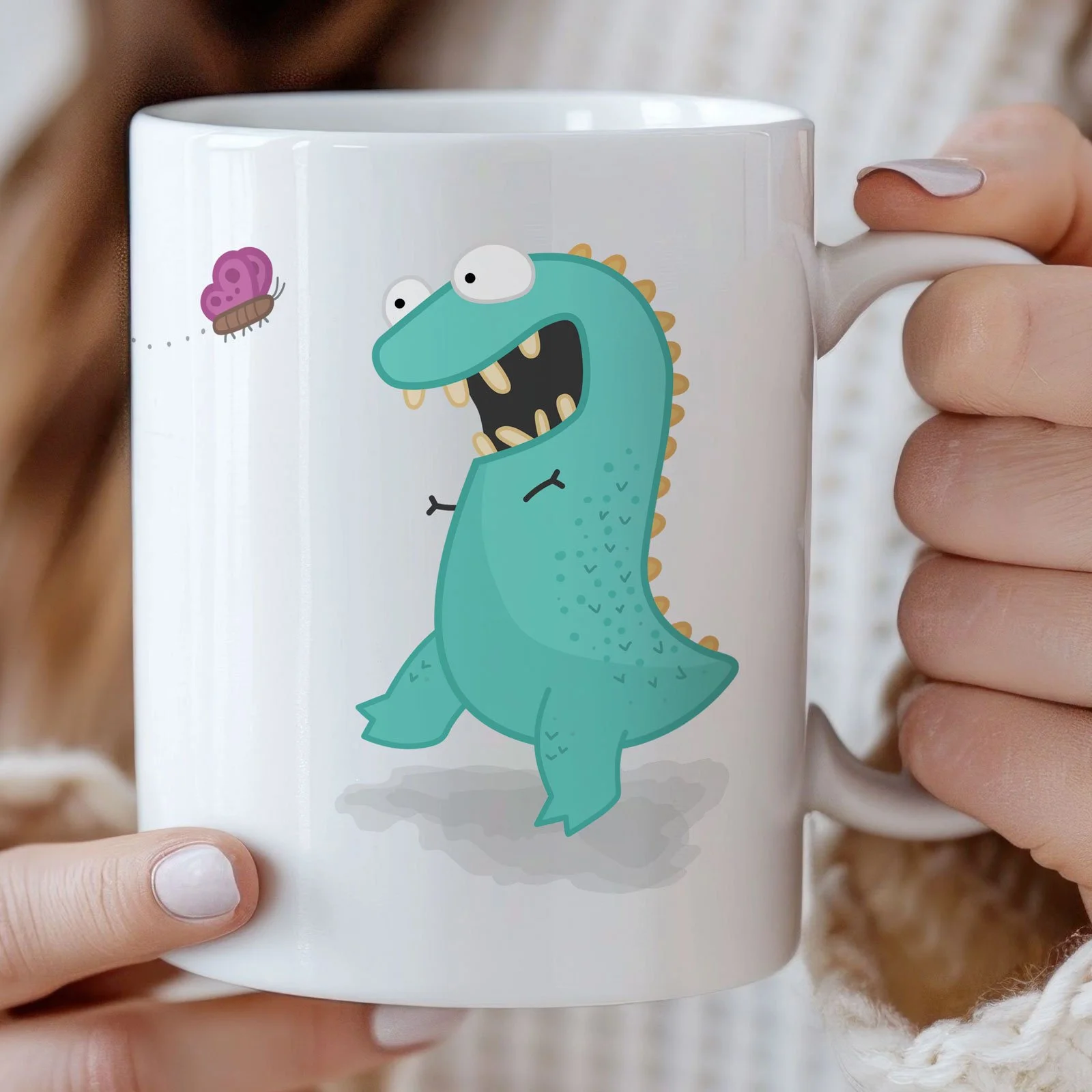"Beautiful Things" Dinosaur Mug - Cute Encouragement Gift for Nature Lovers