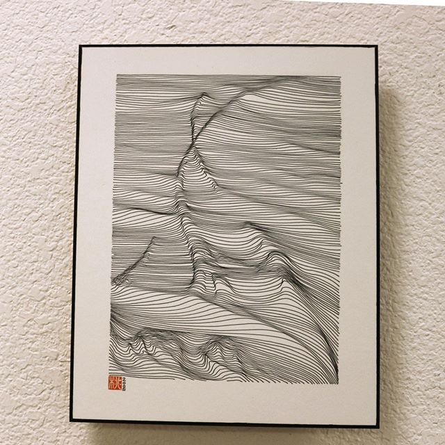 Good Deal Alert! Two pieces of mini art on sale. They fit in you tiny space and budget. https://goo.gl/zJM416 and https://goo.gl/65mftM  email: linescaping@gmail.com text: 786.624.8615 
#linescaping #wave #artforsale #abstractart #artforoffice #cubic