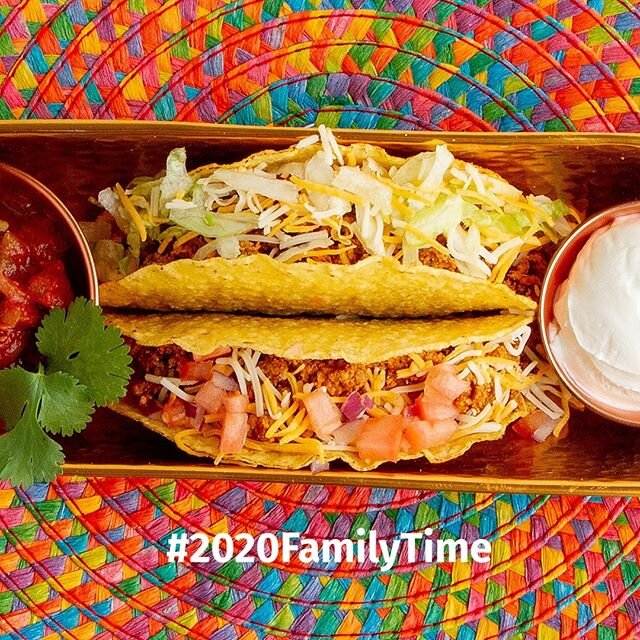 The silver lining. ⁠
⁠
Have you been blessed to have some much-needed family time? Creating fun menus with the kiddos is a great way to teach and be creative together. ⁠
⁠
Today is Taco Tuesday.  Tacos are super fun and you can add a bunch of bright 