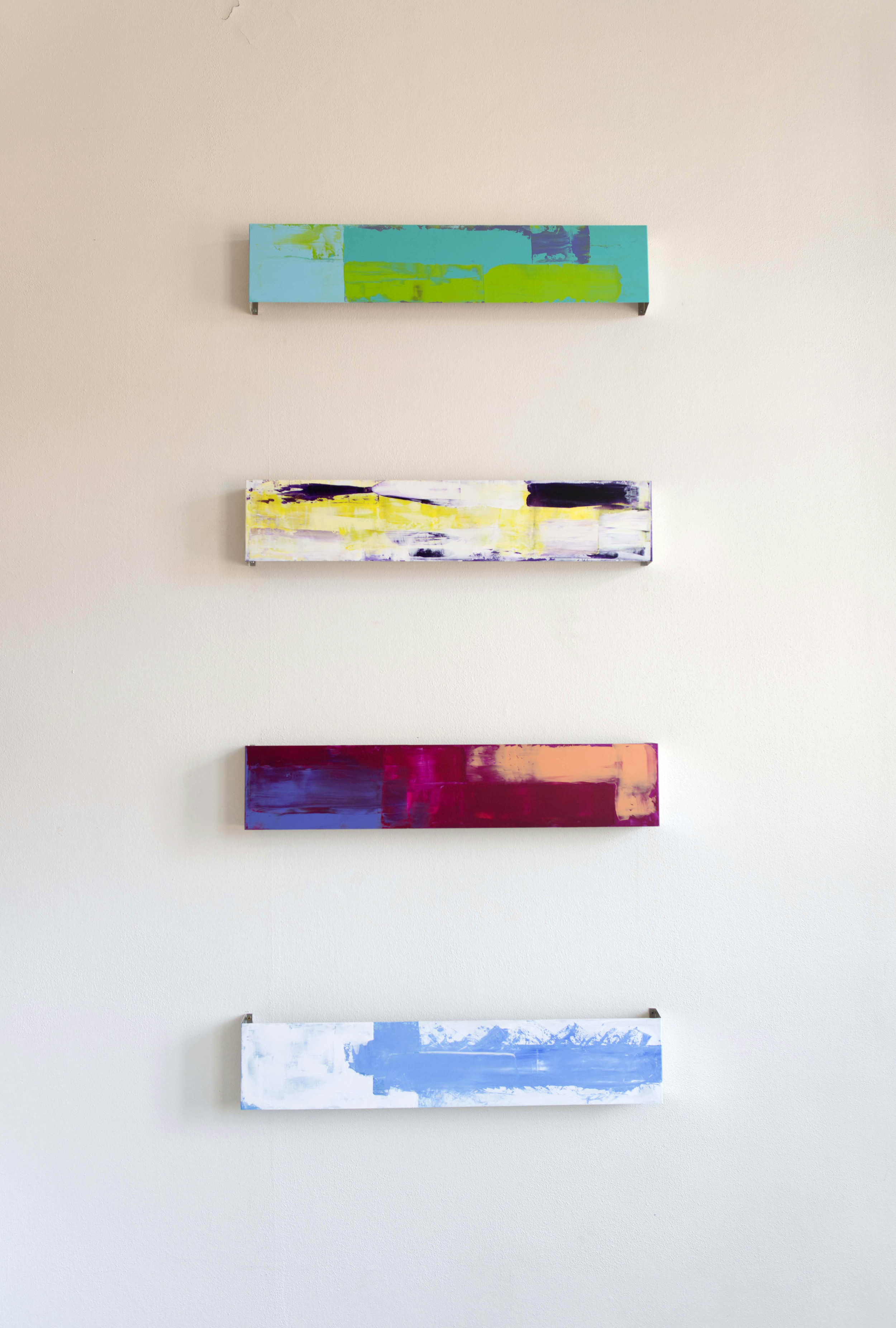  Acrylic on aluminum 100x20 cm 
