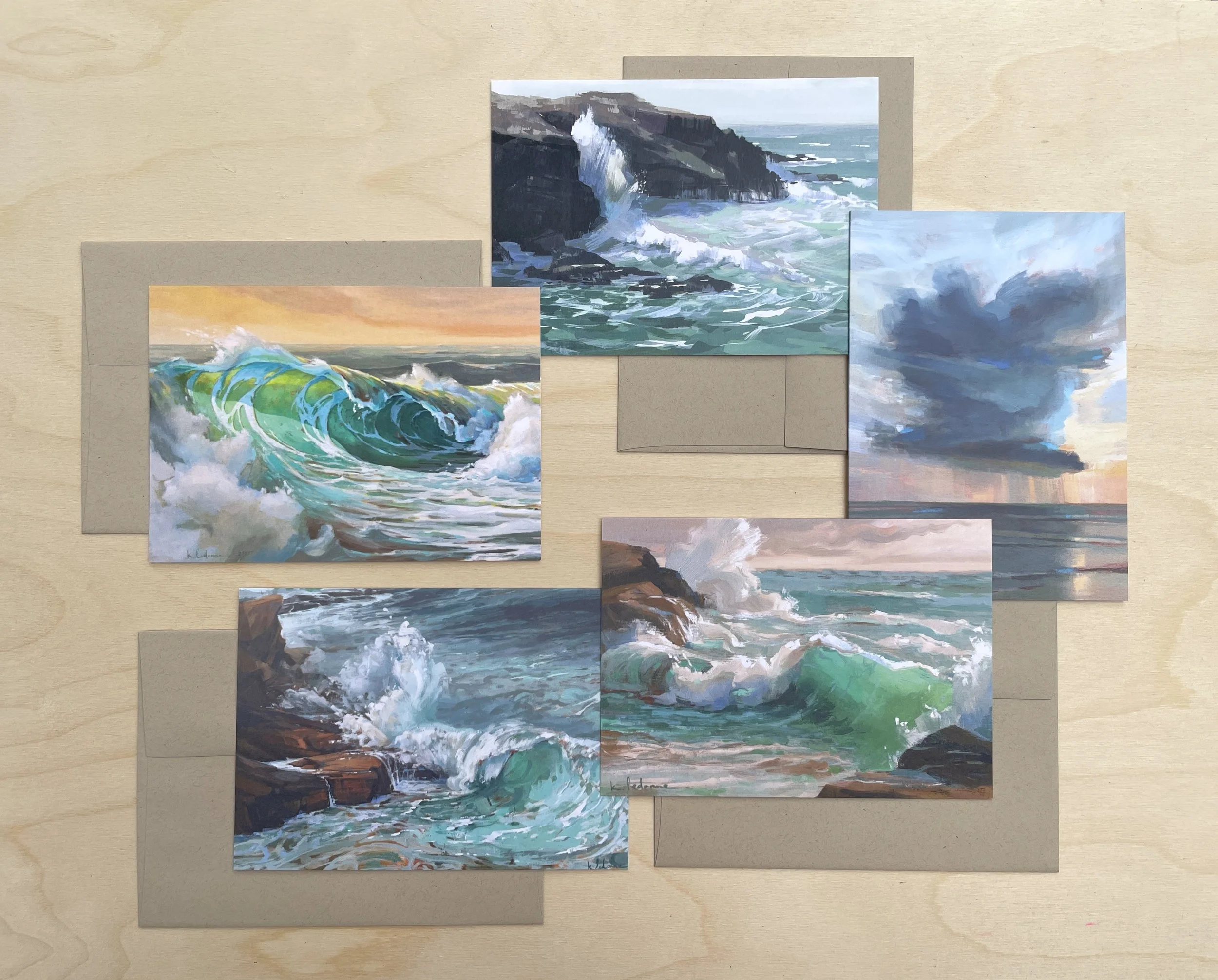 Ocean Cards - 5 Pack