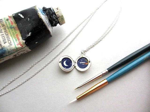  Itty Bitty Rocket Locket 