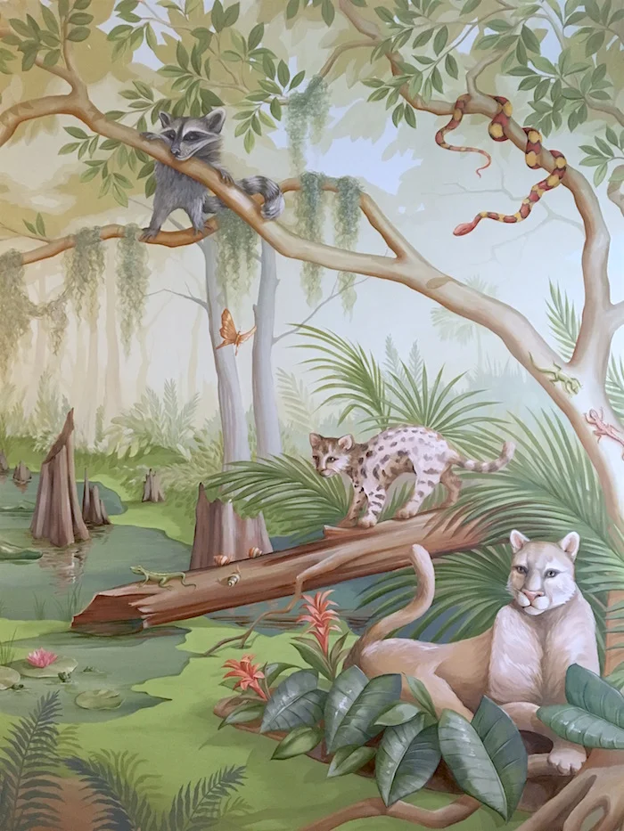FLORIDA SWAMP MURAL