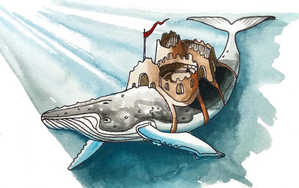 “I thought this was a sperm whale, not a humpback whale, and definitely not a sperm bank! Gosh, I got so pregnant.”