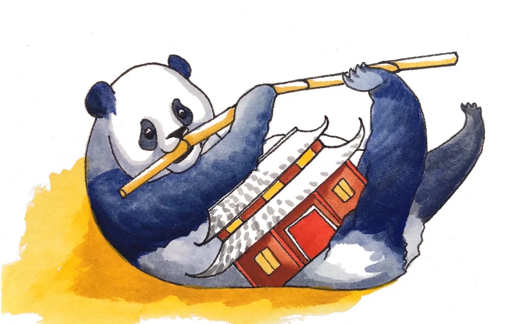 “The menu at Panda’s is a little sparse - bamboo three meals a day.”