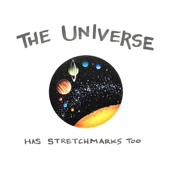 The Universe Has Stretchmarks