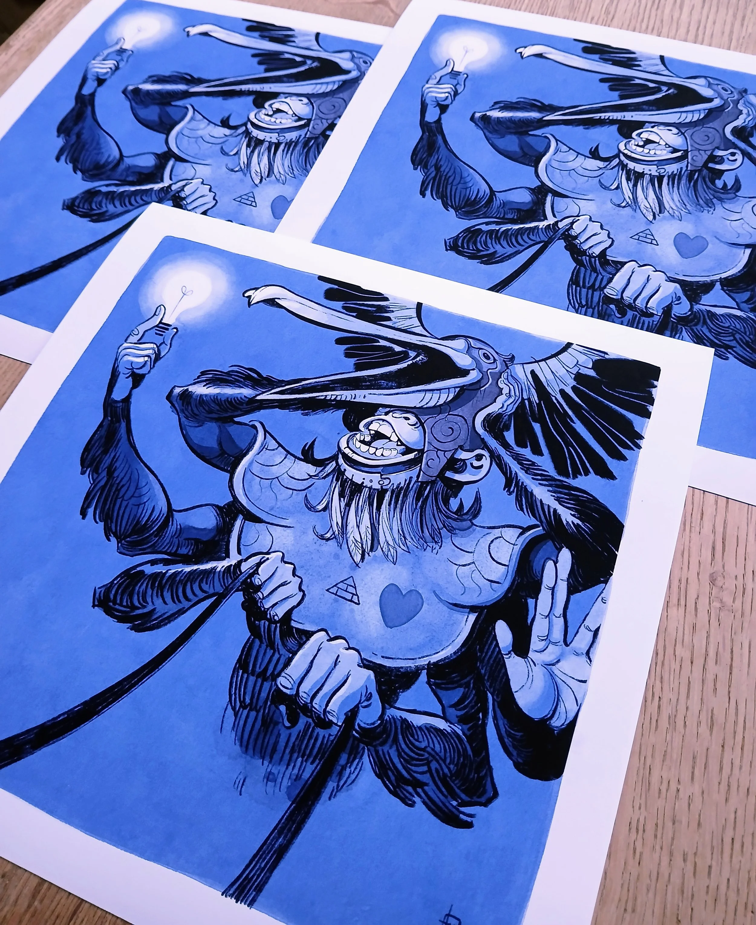 Becoming the Fisherman - print