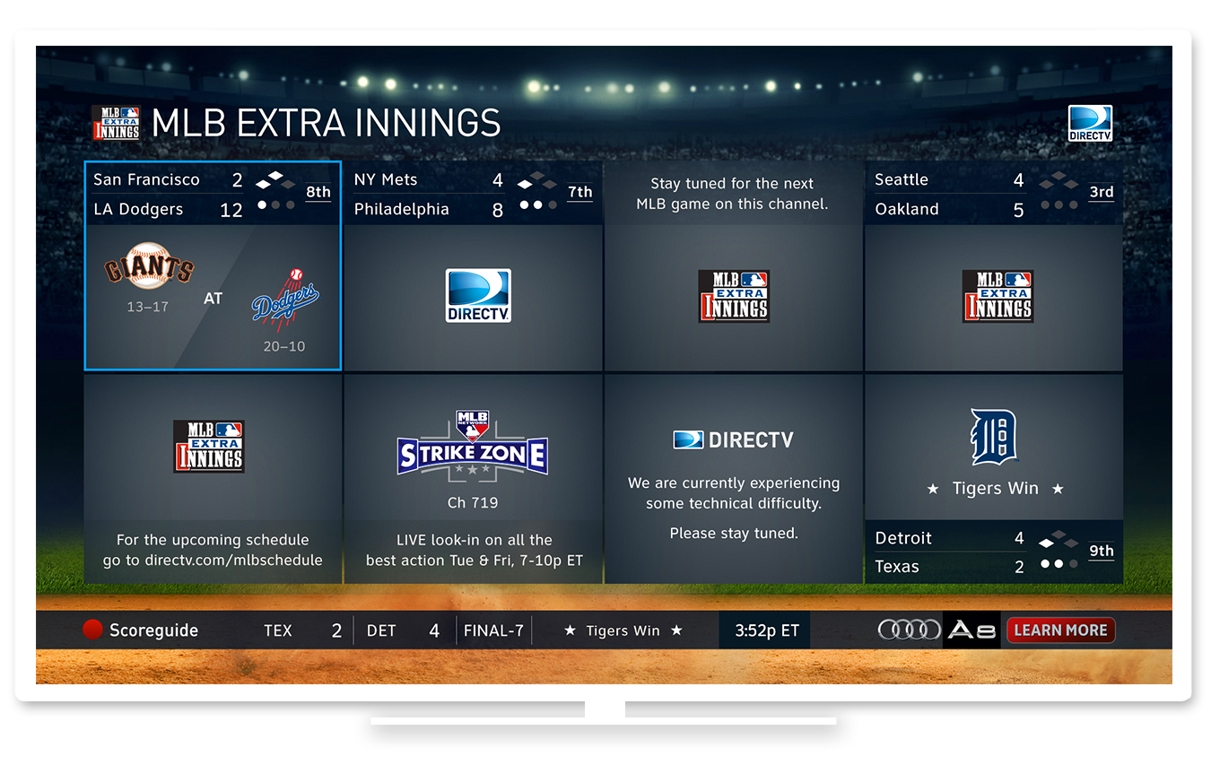 directv and mlb package