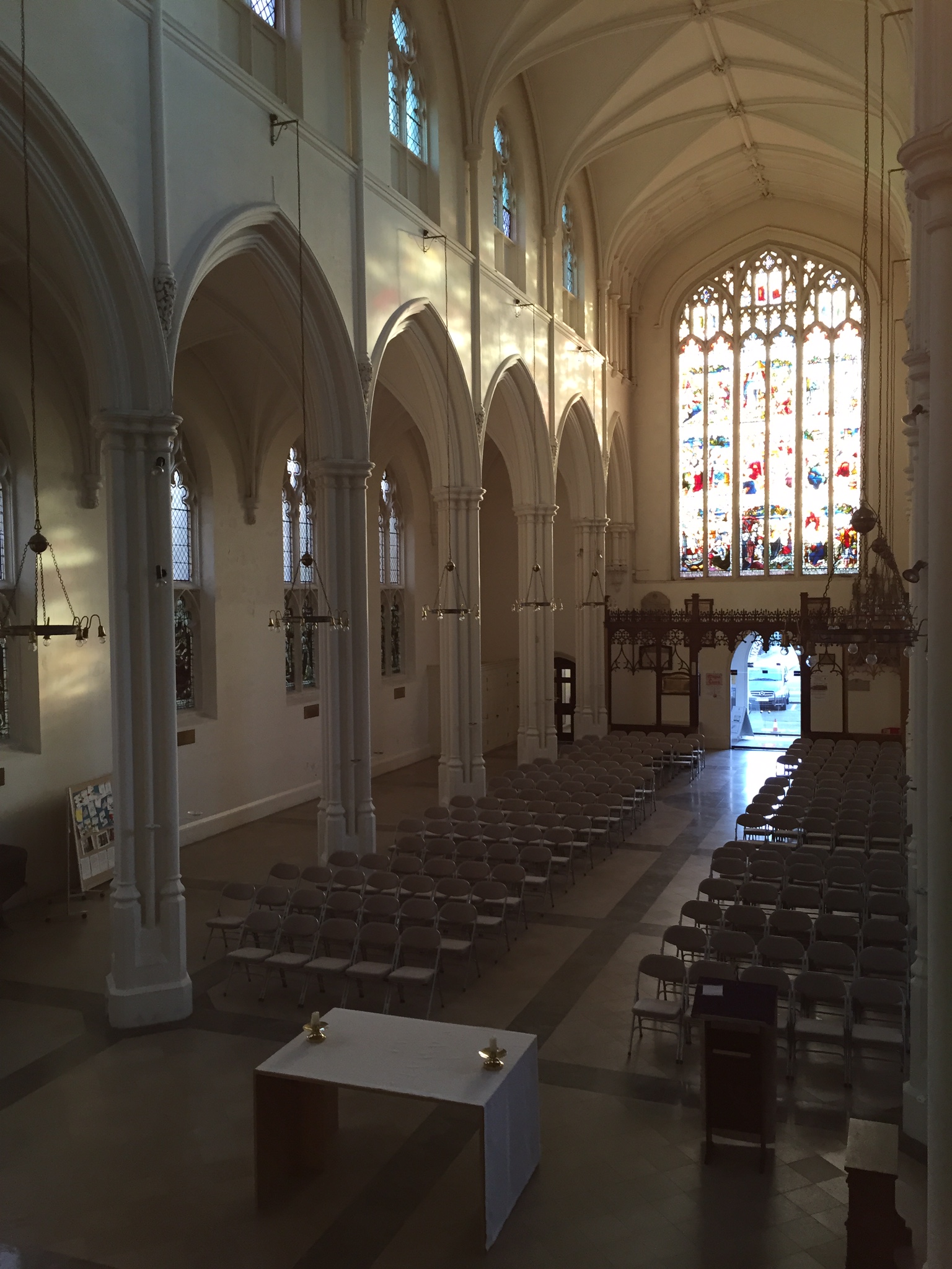St John's interior in 2015