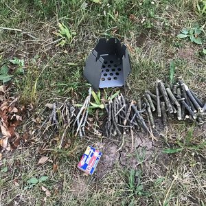 Vargo Titanium Hexagon Wood Stove — Cosmic Bikes