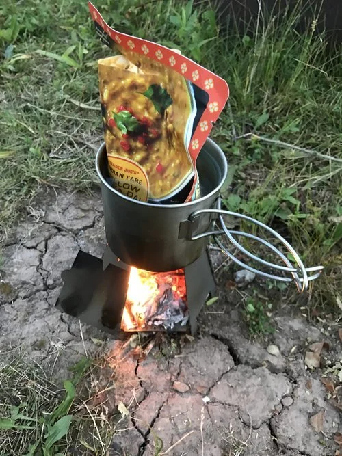 Vargo Titanium Hexagon Wood Stove — Cosmic Bikes
