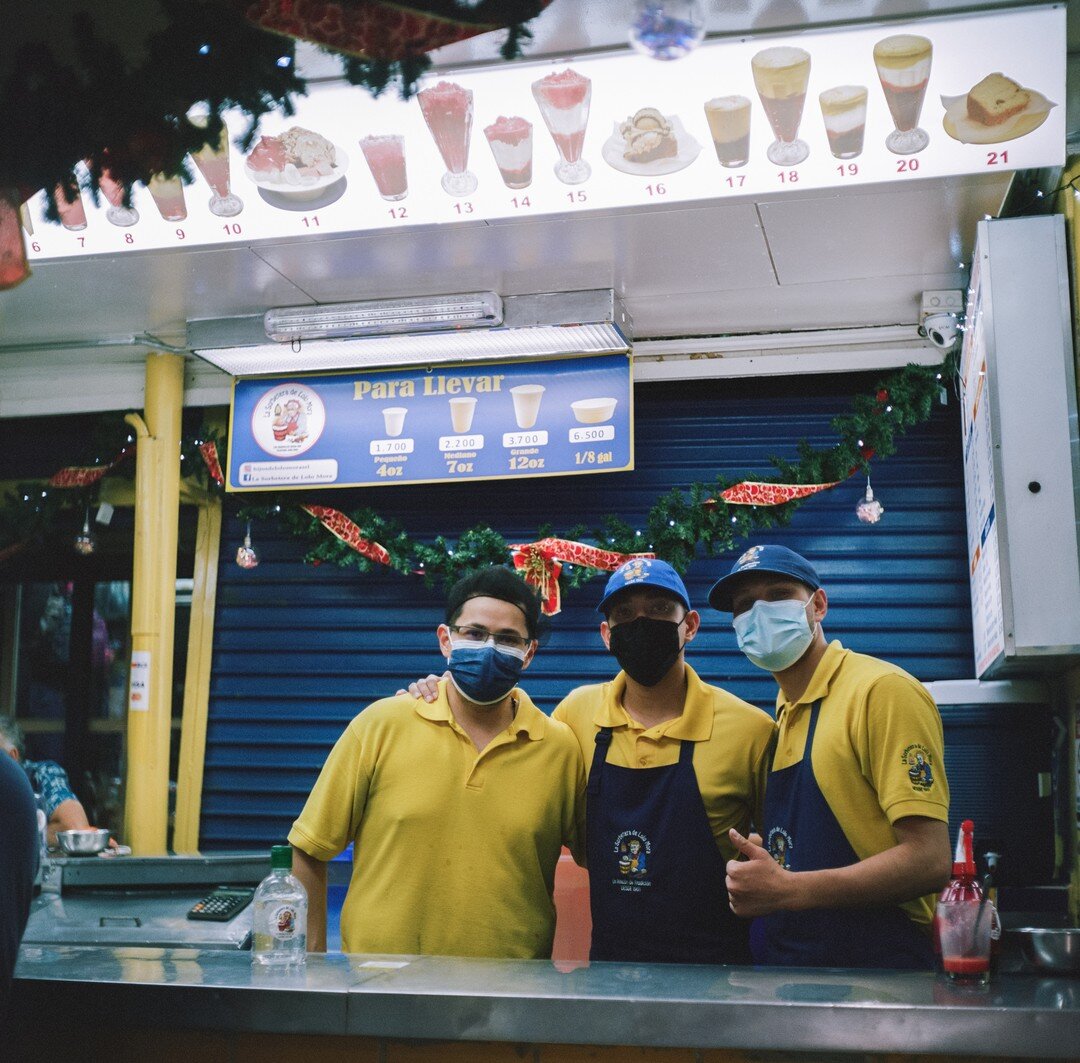 Come for the granizada that @mirawinny forces you to try, stay for the wildly affectionate group of guys that serve them. Between scoops of shaved ice and pours of opaque red syrup small massages, back scratches, and hand fiddling seemed to be the no
