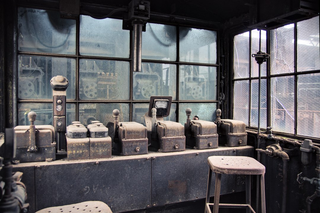 Pusher Machine Control Room c.2009